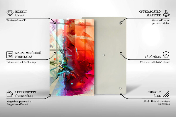 Worktop cover Painted abstraction