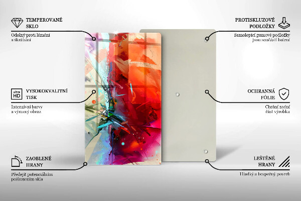 Worktop cover Painted abstraction