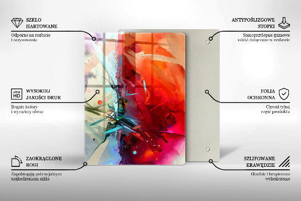 Worktop cover Painted abstraction