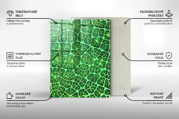 Worktop cover Leaf structure