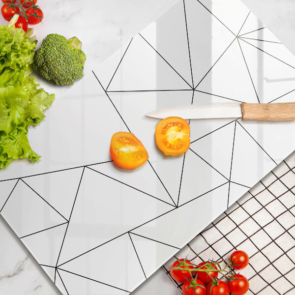 Work surface savers White triangles