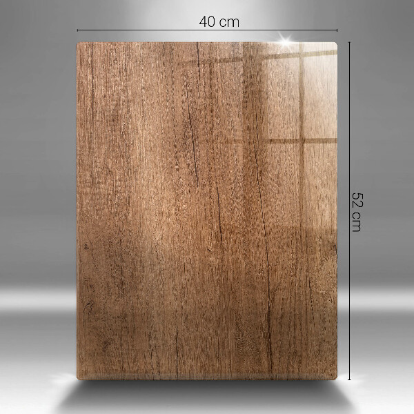 Induction hob protector Wood texture