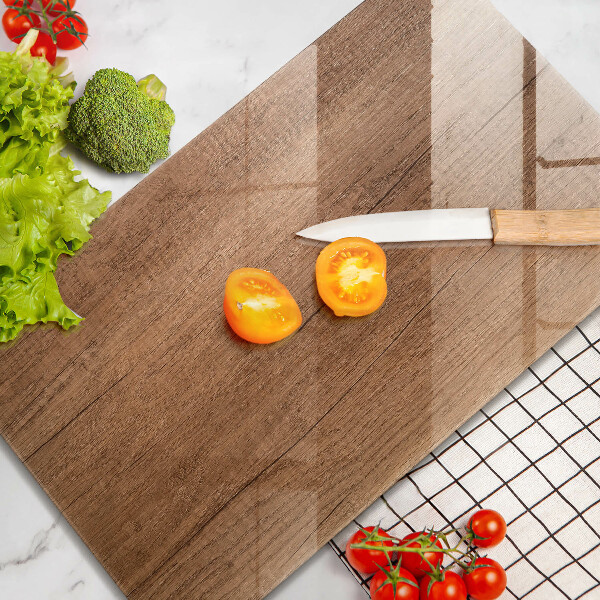 Induction hob protector Wood texture