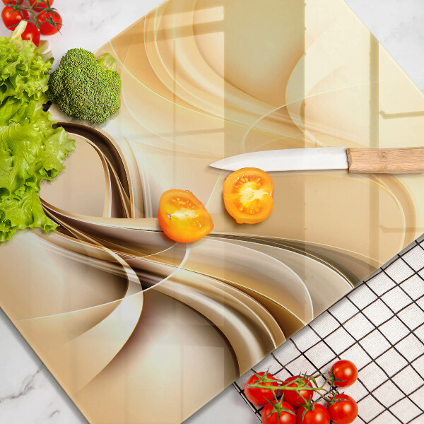 Induction hob protector Abstraction of smoke