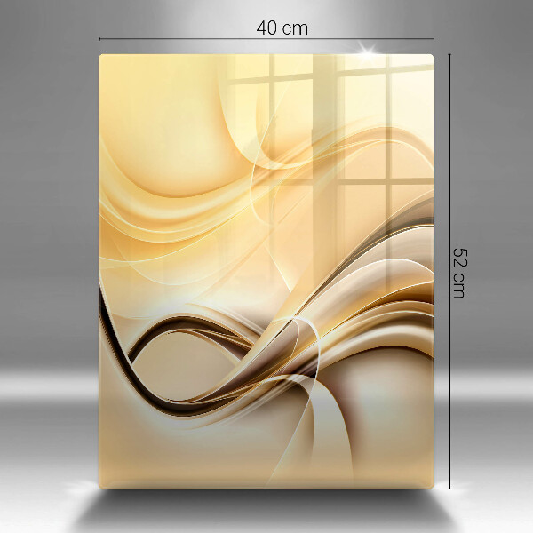 Induction hob protector Abstraction of smoke