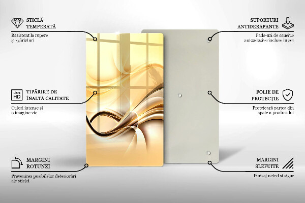 Induction hob protector Abstraction of smoke