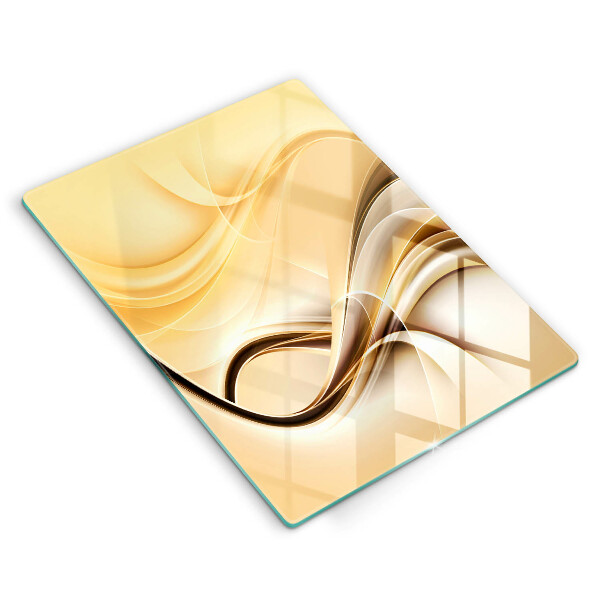 Induction hob protector Abstraction of smoke