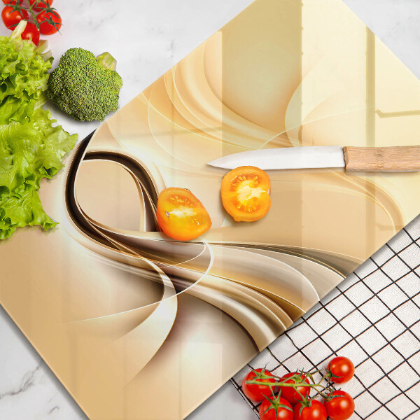 Induction hob protector Abstraction of smoke