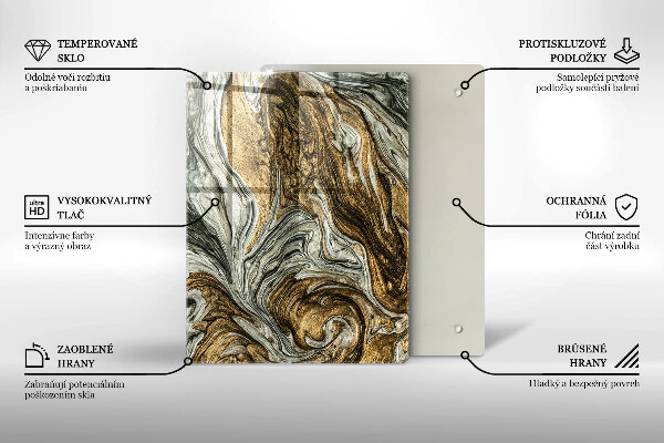 Induction hob protector Rich abstraction