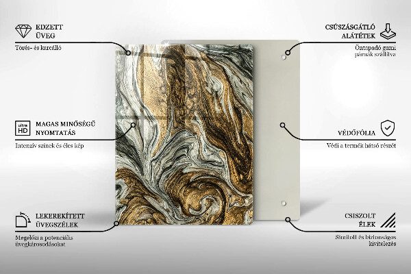 Induction hob protector Rich abstraction