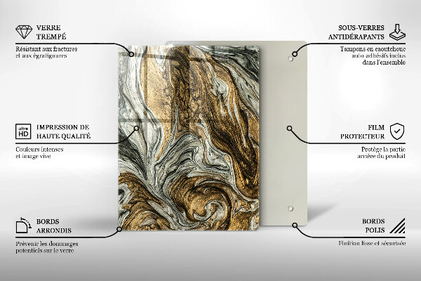 Induction hob protector Rich abstraction