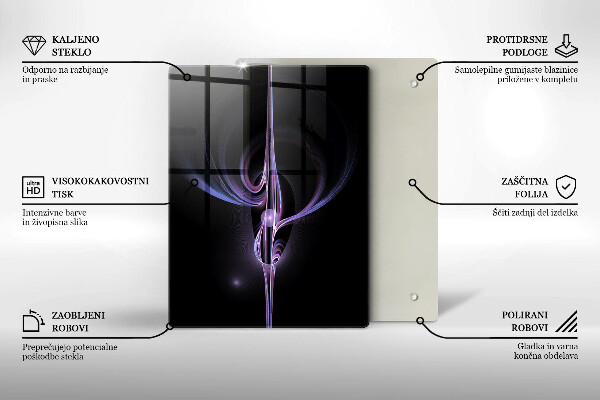 Induction hob protector Modern abstraction