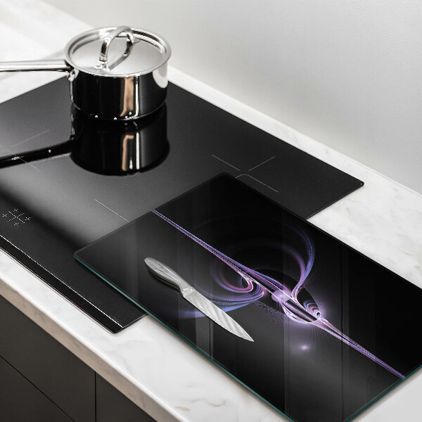 Induction hob protector Modern abstraction