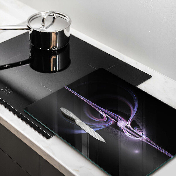 Induction hob protector Modern abstraction