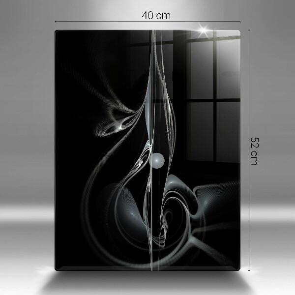 Induction hob protector Modern abstraction