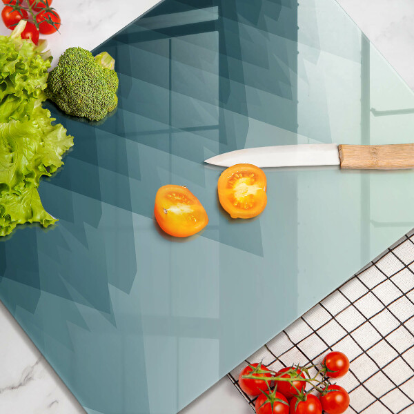 Induction hob protector Abstract mountains