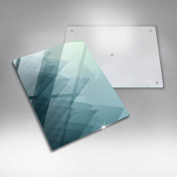 Induction hob protector Abstract mountains