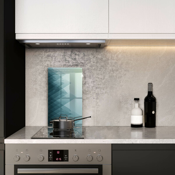 Induction hob protector Abstract mountains