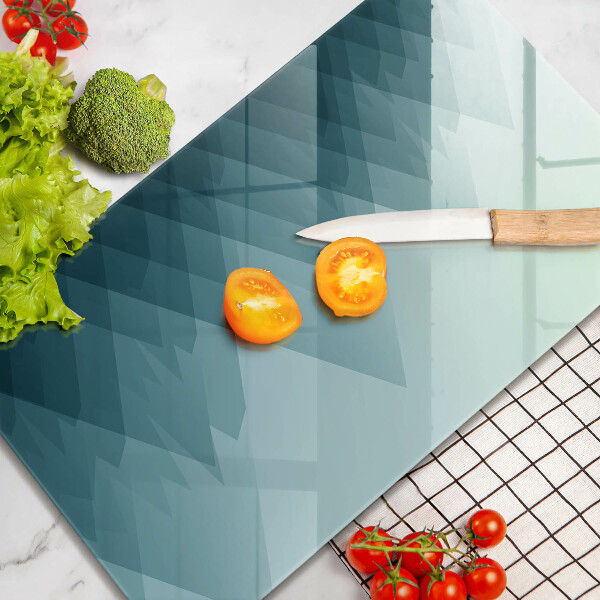 Induction hob protector Abstract mountains