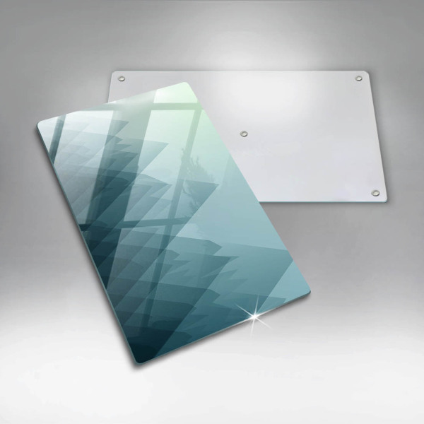 Induction hob protector Abstract mountains