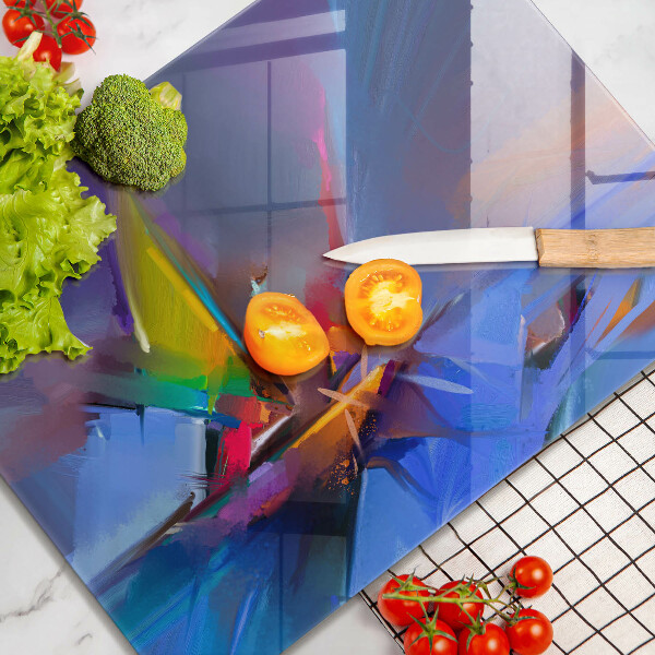 Induction hob protector Painted abstraction