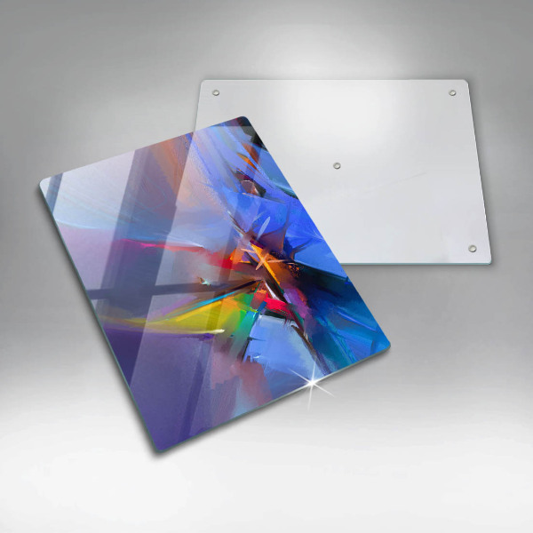 Induction hob protector Painted abstraction