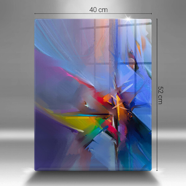 Induction hob protector Painted abstraction