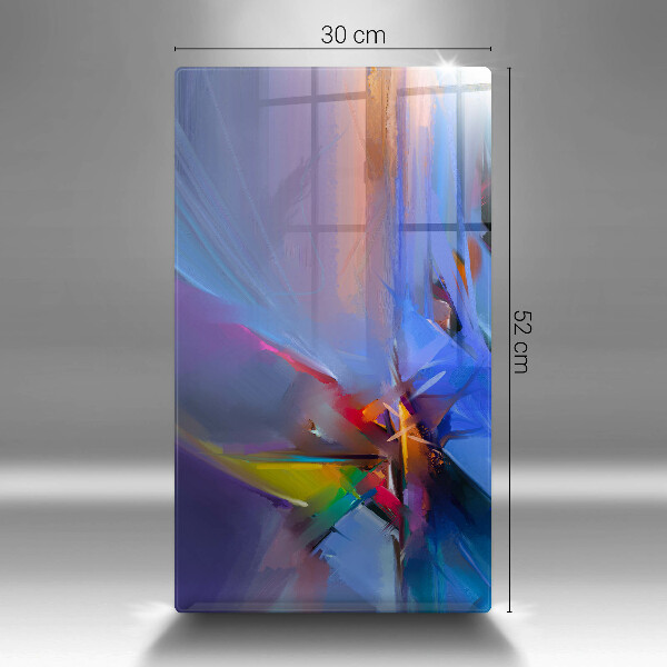 Induction hob protector Painted abstraction