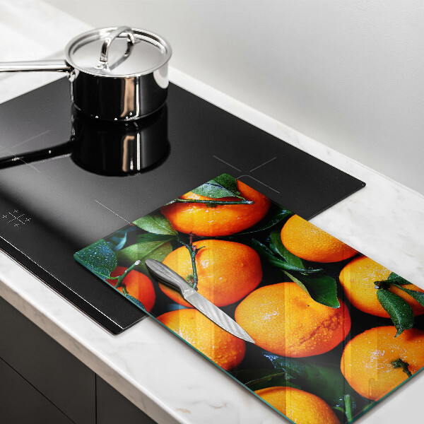 Induction hob protector Fruit oranges