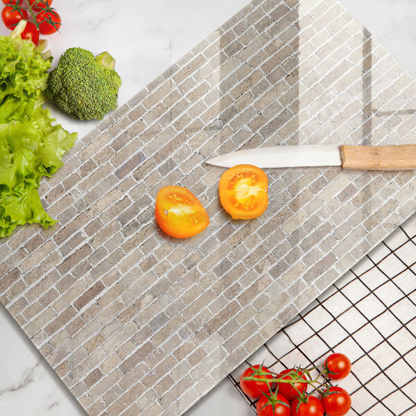 Kitchen countertop cover Wall bright bricks