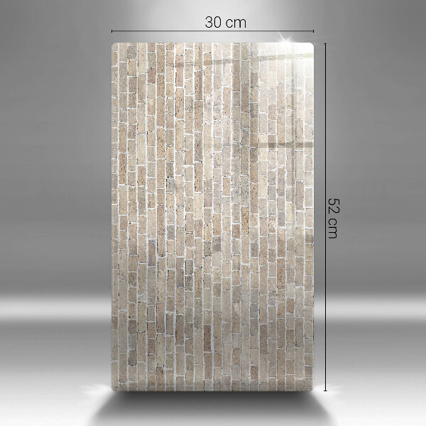 Kitchen countertop cover Wall bright bricks