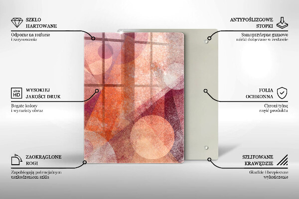 Kitchen countertop cover Abstract art