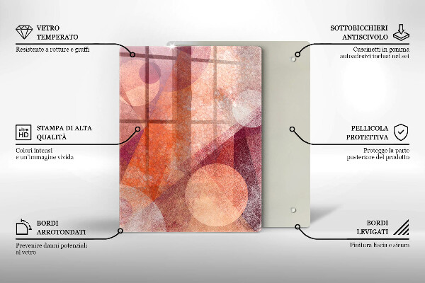 Kitchen countertop cover Abstract art