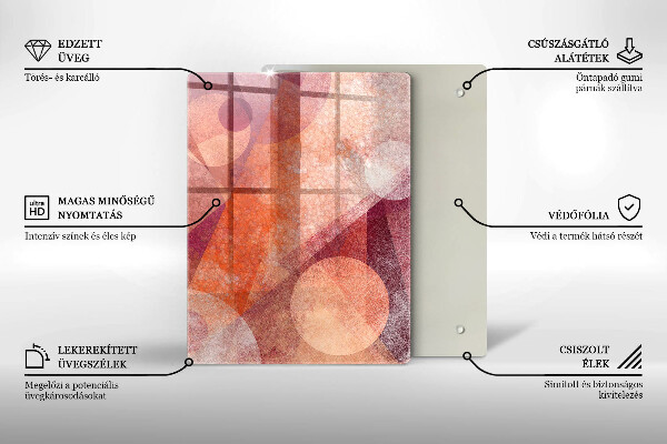 Kitchen countertop cover Abstract art