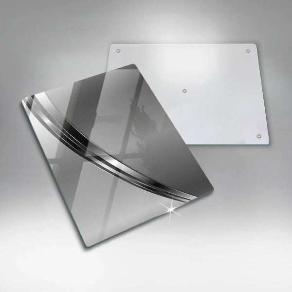 Kitchen countertop cover Metal abstraction