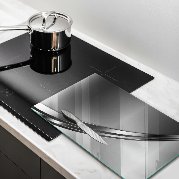 Kitchen countertop cover Metal abstraction