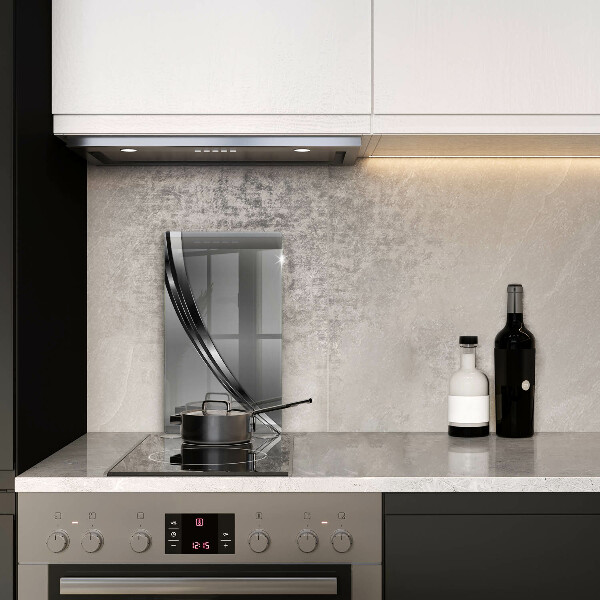 Kitchen countertop cover Metal abstraction