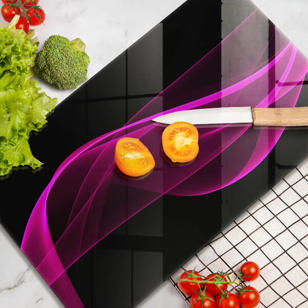 Kitchen countertop cover Pink abstraction