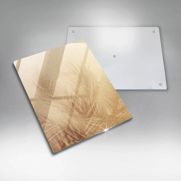 Kitchen countertop cover Beach sand and holidays