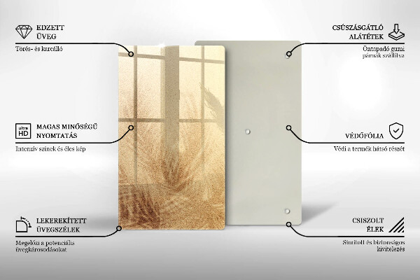 Kitchen countertop cover Beach sand and holidays