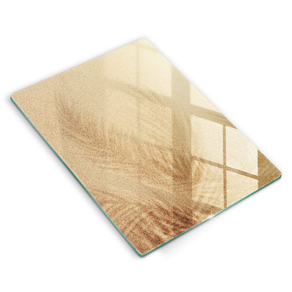 Kitchen countertop cover Beach sand and holidays