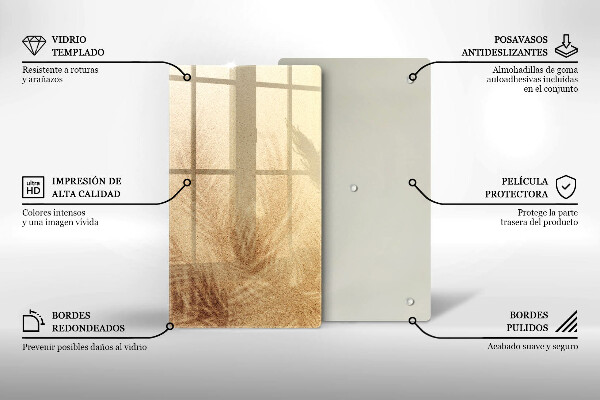 Kitchen countertop cover Beach sand and holidays