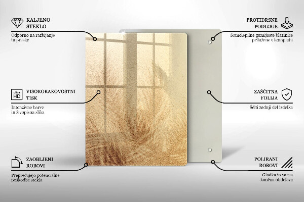 Kitchen countertop cover Beach sand and holidays