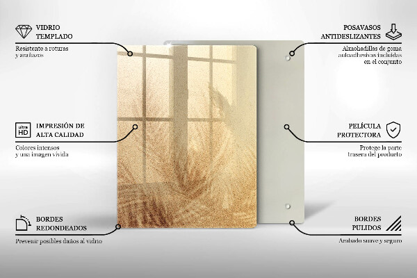 Kitchen countertop cover Beach sand and holidays