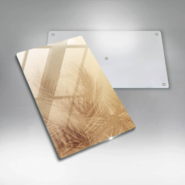 Kitchen countertop cover Beach sand and holidays