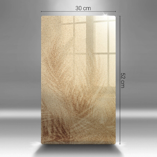 Kitchen countertop cover Beach sand and holidays