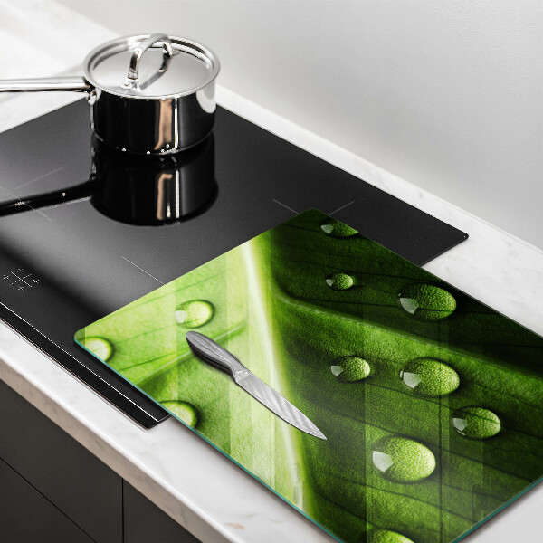Induction hob protector Nature Rosa and Leaf
