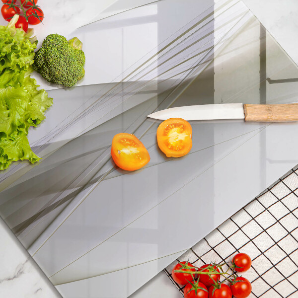 Induction hob protector Abstraction Design lines