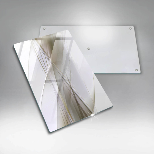 Induction hob protector Abstraction Design lines