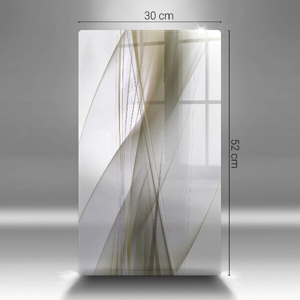 Induction hob protector Abstraction Design lines